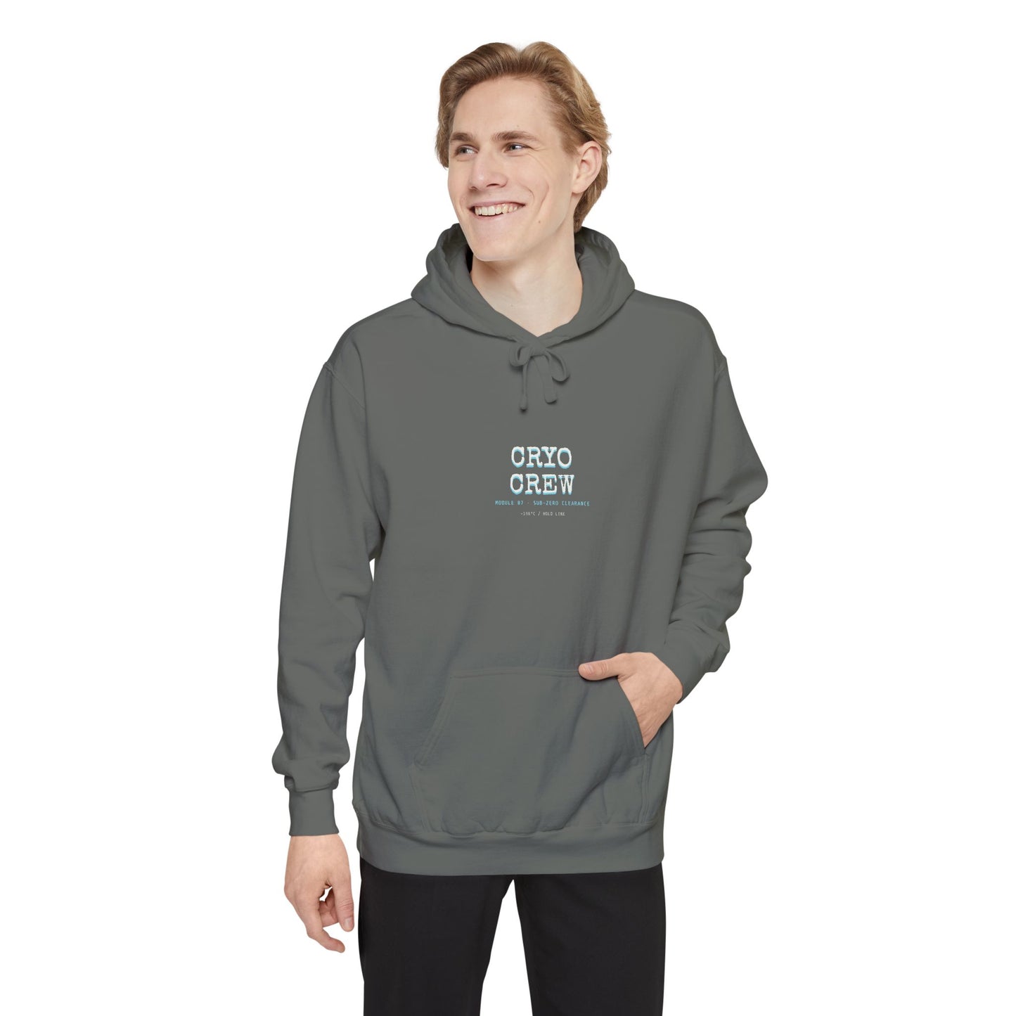 CRYO CREW / MODULE 07 Garment-Dyed Hoodie