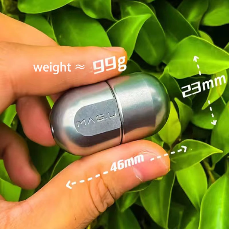 Magnetic Fidget Slider Metal EDC Spinner - Ultimate Stress Relief Toy for ADHD and Anxiety