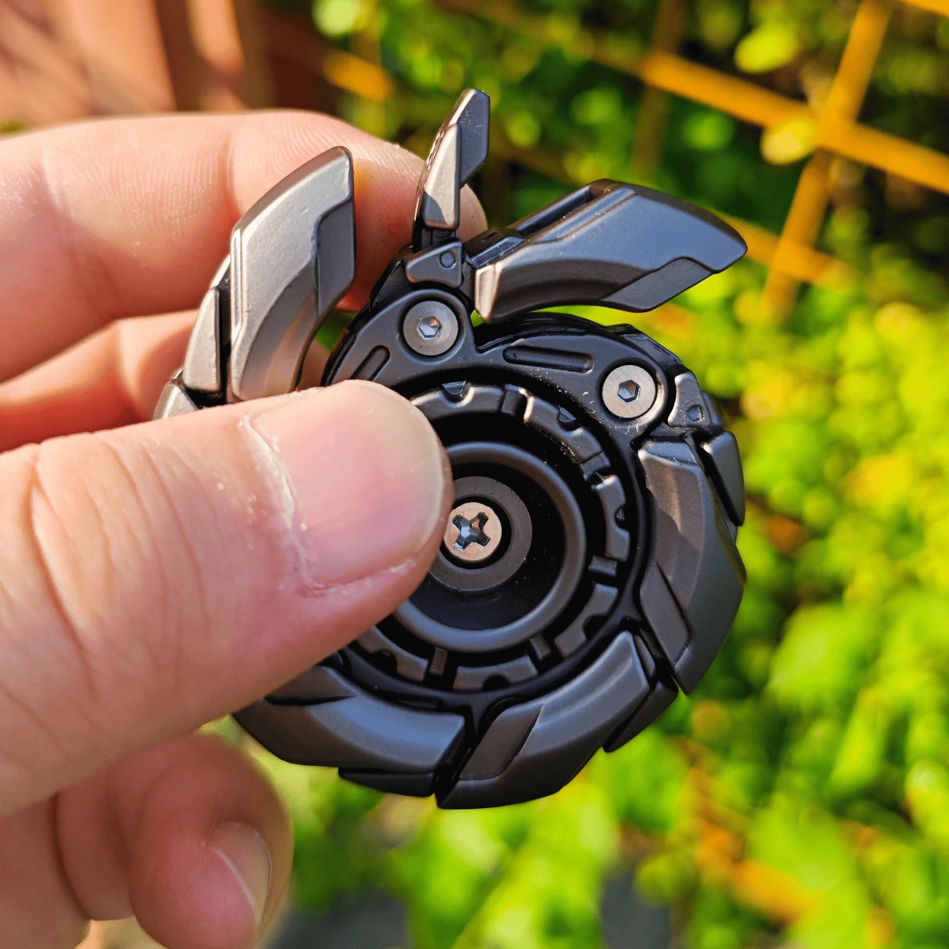 Magnetic Metal EDC Fidget Sliders – Stress Relief Spinning Top for Adults