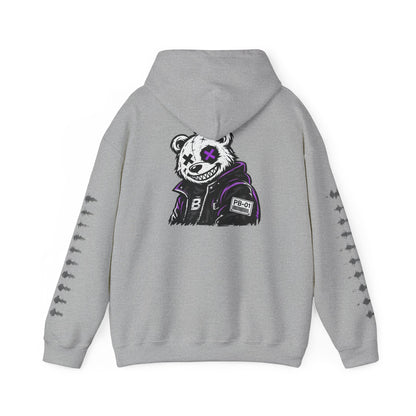 Hoodie — Cryo Bay 09 Runs Silent Graphic Hoodie with Teddy Skull Back Art