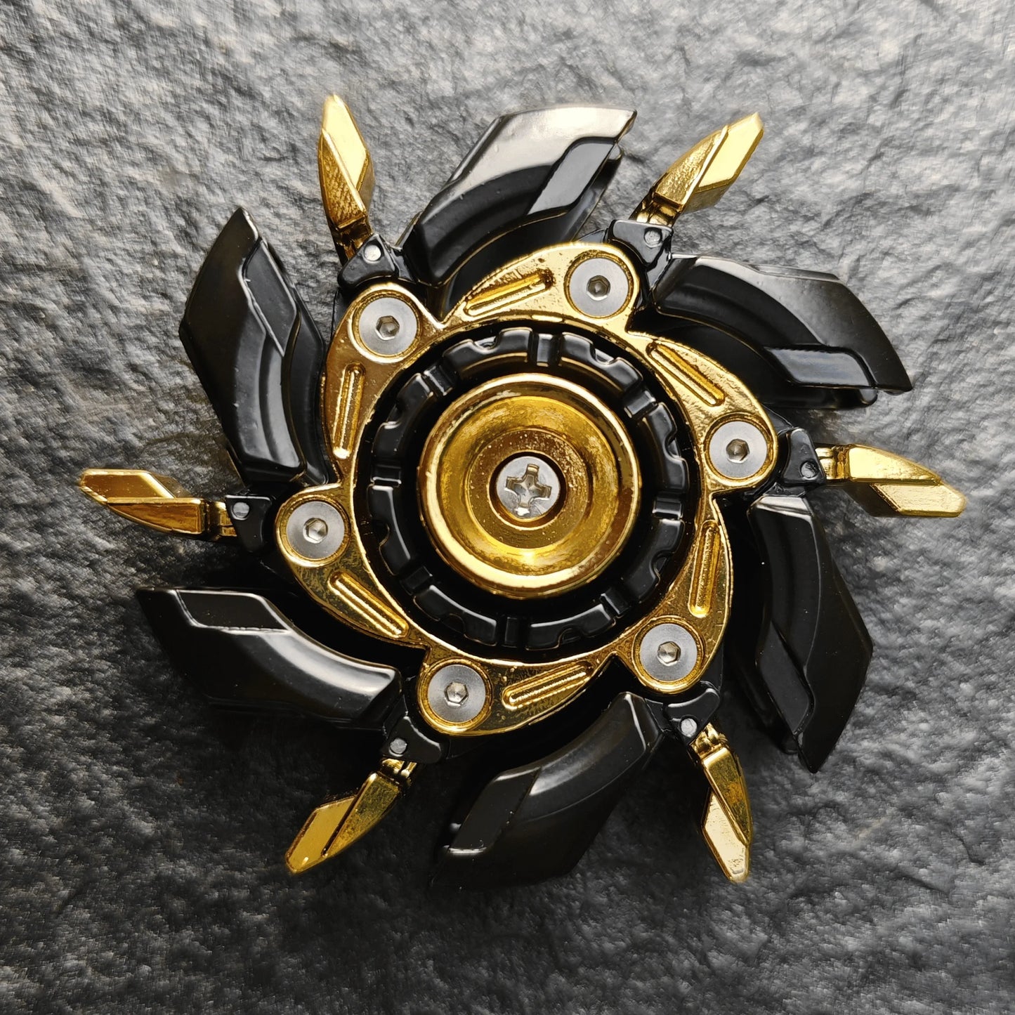 Magnetic Metal EDC Fidget Sliders – Stress Relief Spinning Top for Adults