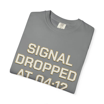 Streetwear T‑Shirt — "Signal Dropped at 04:12" Graphic Panda Tee