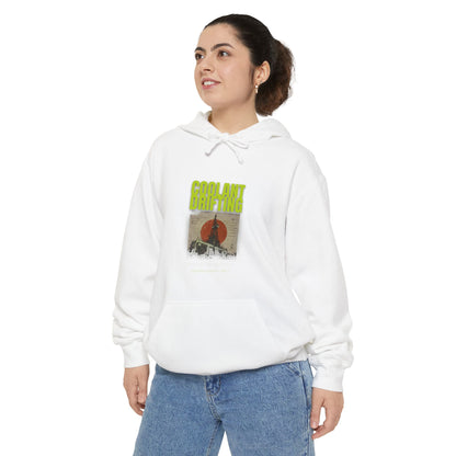 Coolant Drifting Unisex Garment-Dyed Hoodie