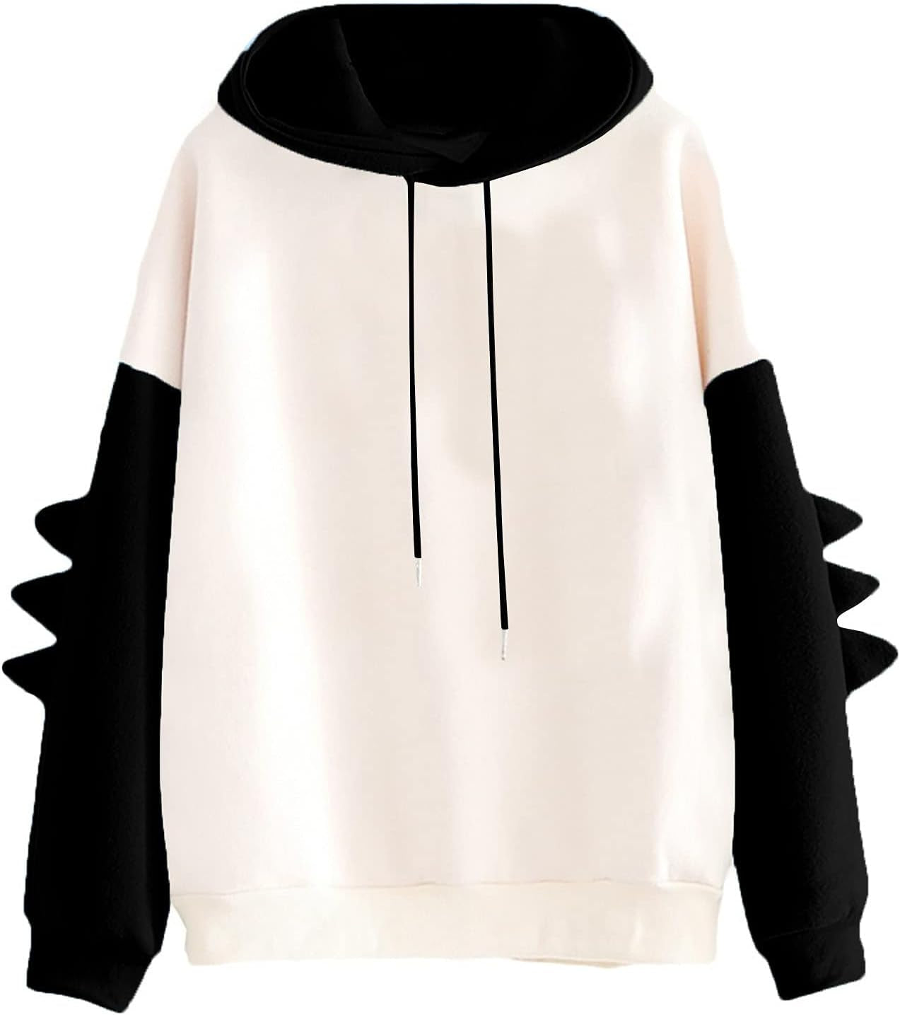 Cute women's dinosaur hoodie featuring a colorful cartoon dinosaur design, perfect for stylish fall fall fashion.