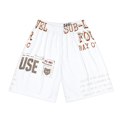 SUB-LEVEL 4 / BAY 07-C Men's Sports Shorts