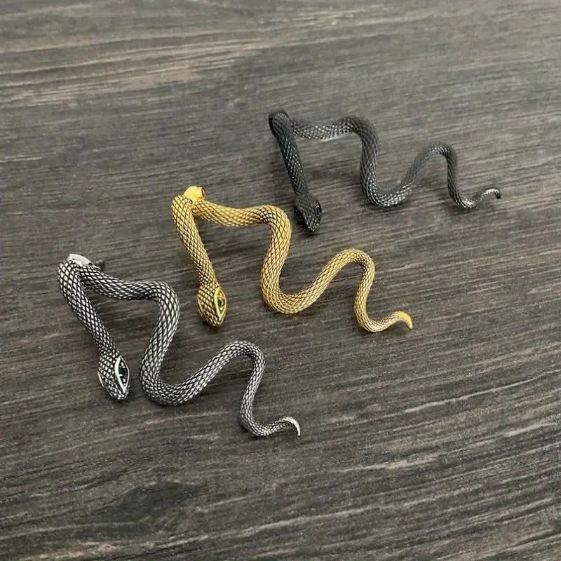 Snake Earrings for Women Snake Jewelry Halloween Gothic Earrings Goth Animal Snakes Drop Dangle Earring Vintage Halloween Accessories