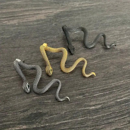 Snake Earrings for Women Snake Jewelry Halloween Gothic Earrings Goth Animal Snakes Drop Dangle Earring Vintage Halloween Accessories