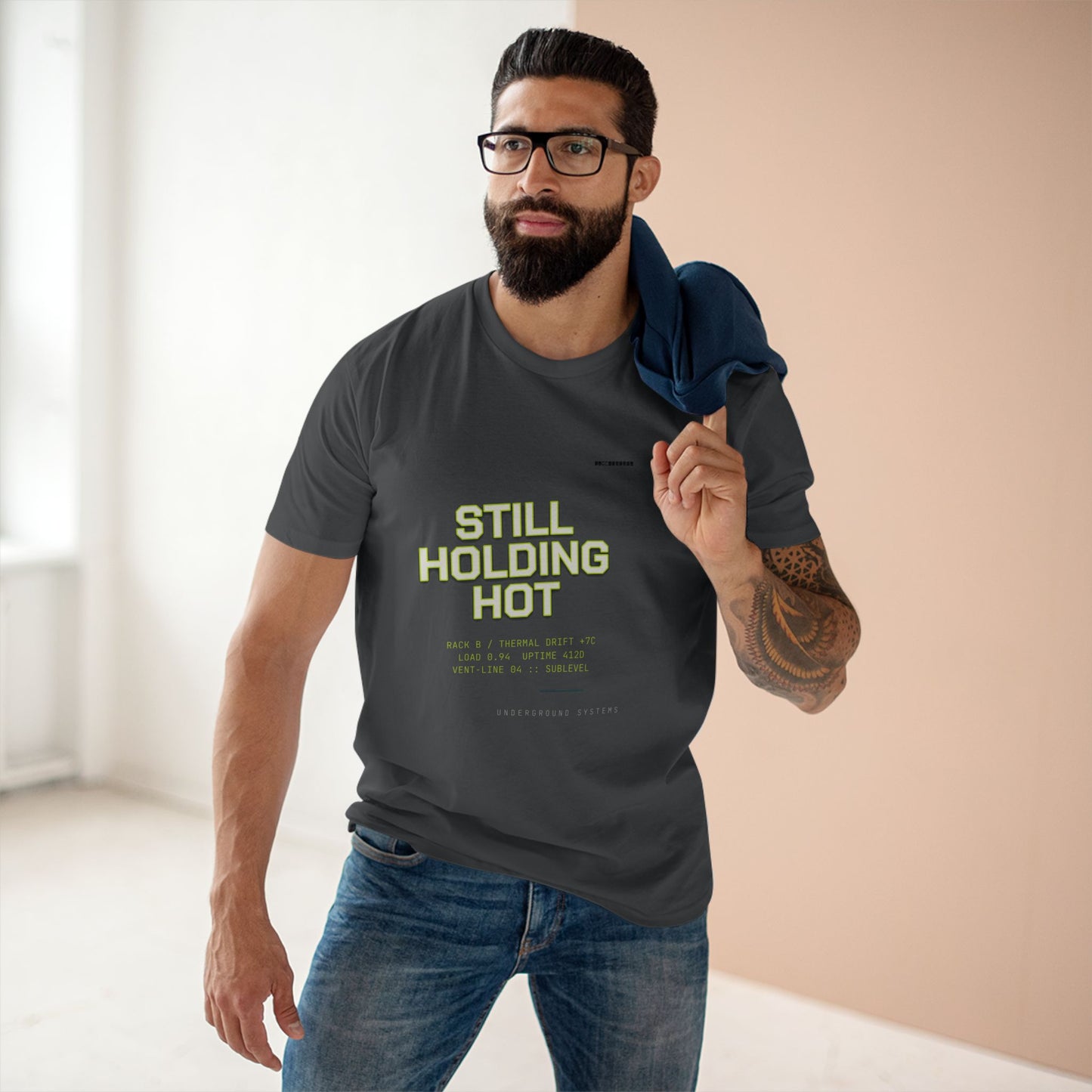 RACK B HOLDING Adult Staple Tee