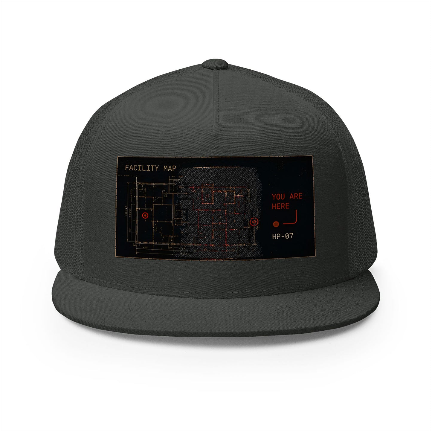 Aisle Seven Runs Empty 5 Panel Trucker Cap