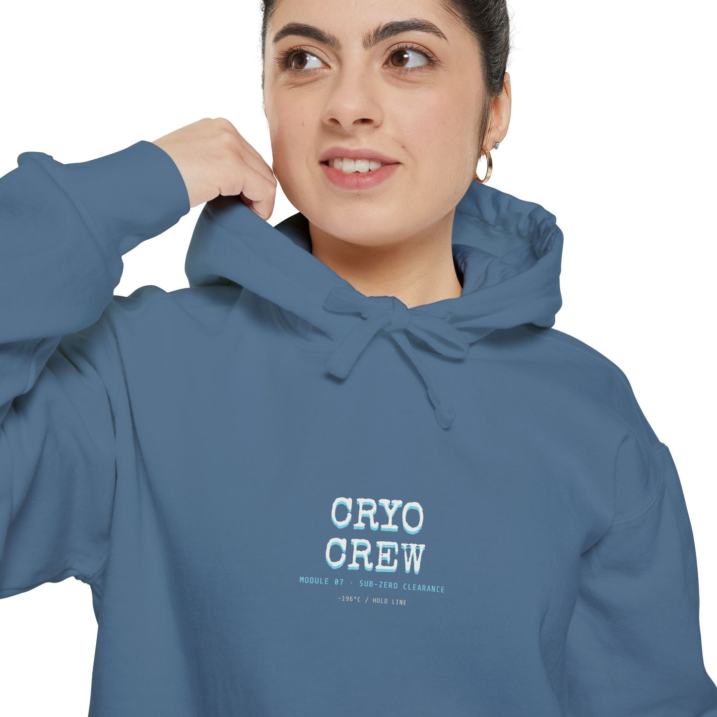 CRYO CREW / MODULE 07 Garment-Dyed Hoodie