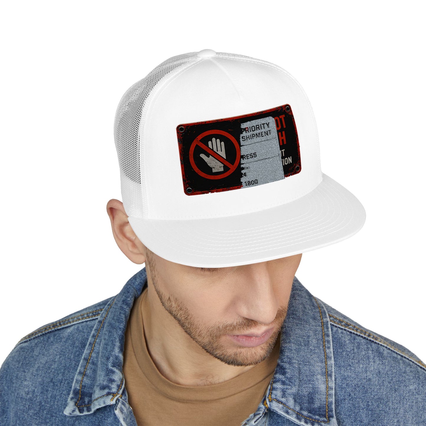 No Reserve Left 5 Panel Trucker Cap