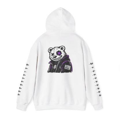 Hoodie — Cryo Bay 09 Runs Silent Graphic Hoodie with Teddy Skull Back Art