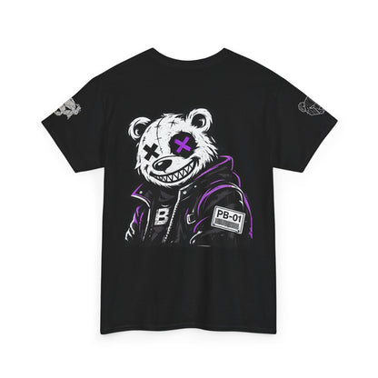 Bear Punk Graphic Tee — "SUB-LEVEL FOUR" Streetwear T‑Shirt
