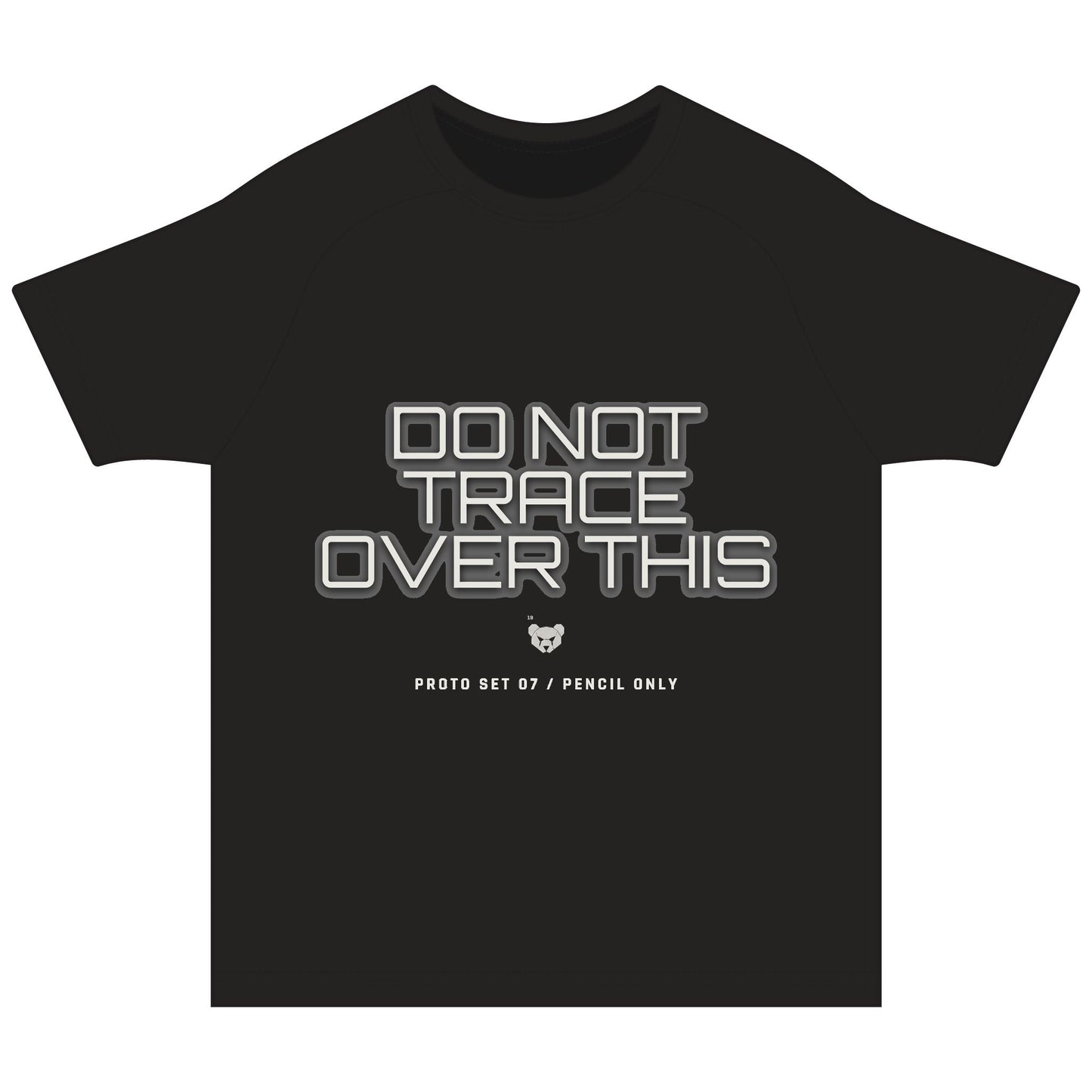 Do Not Trace Over This — Colorblock Performance Tee