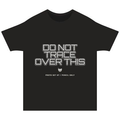 Do Not Trace Over This — Colorblock Performance Tee
