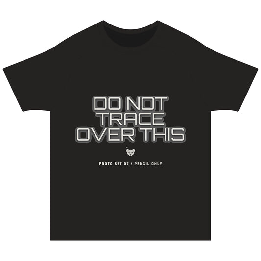 Do Not Trace Over This — Colorblock Performance Tee