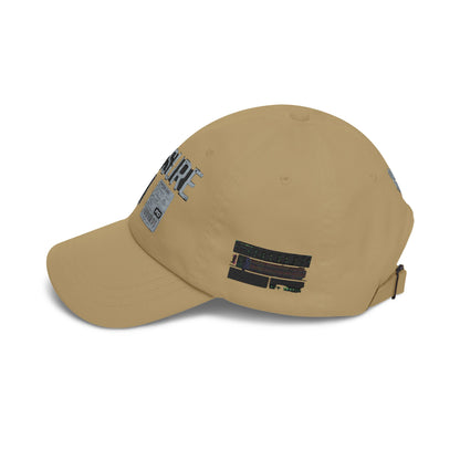 Pressure Retro Cassette Dad Cap — Vintage Tape Graphic Baseball Hat