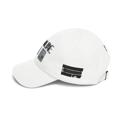 Pressure Retro Cassette Dad Cap — Vintage Tape Graphic Baseball Hat