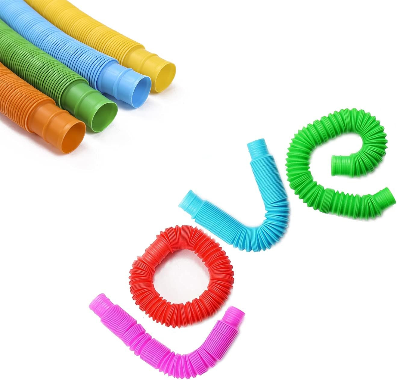 33-Piece Sensory Fidget Toy Set - Stress Relief for Kids with Pop & Dimple Fidgets, Ball Tube, Spinner & More!