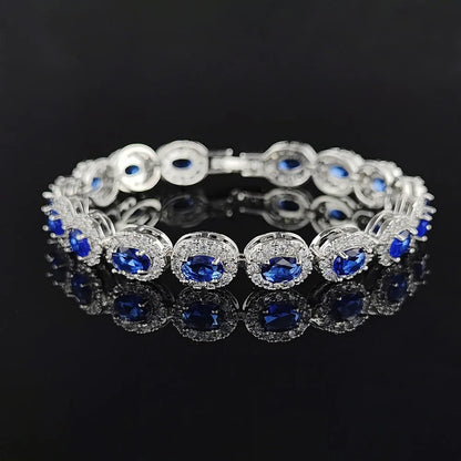 18Cm Goth Blue Red Green Black Color Oval Bracelet Bangle for Women 99Cents Man Goth Freeshippings Item Wholesale Jewelrys6923