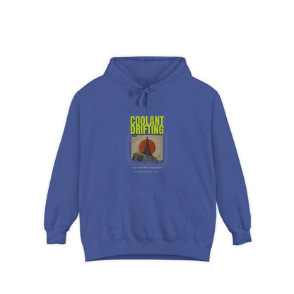 Coolant Drifting Unisex Garment-Dyed Hoodie