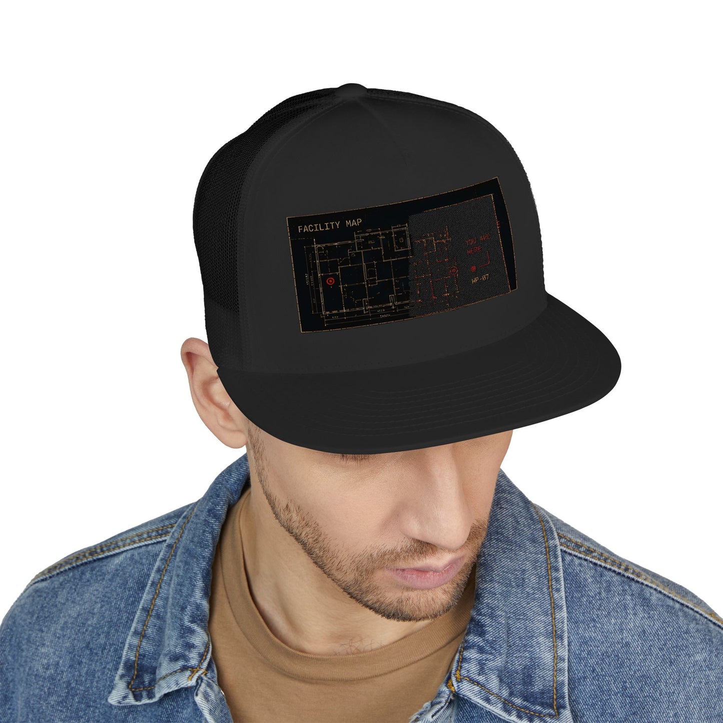Aisle Seven Runs Empty 5 Panel Trucker Cap