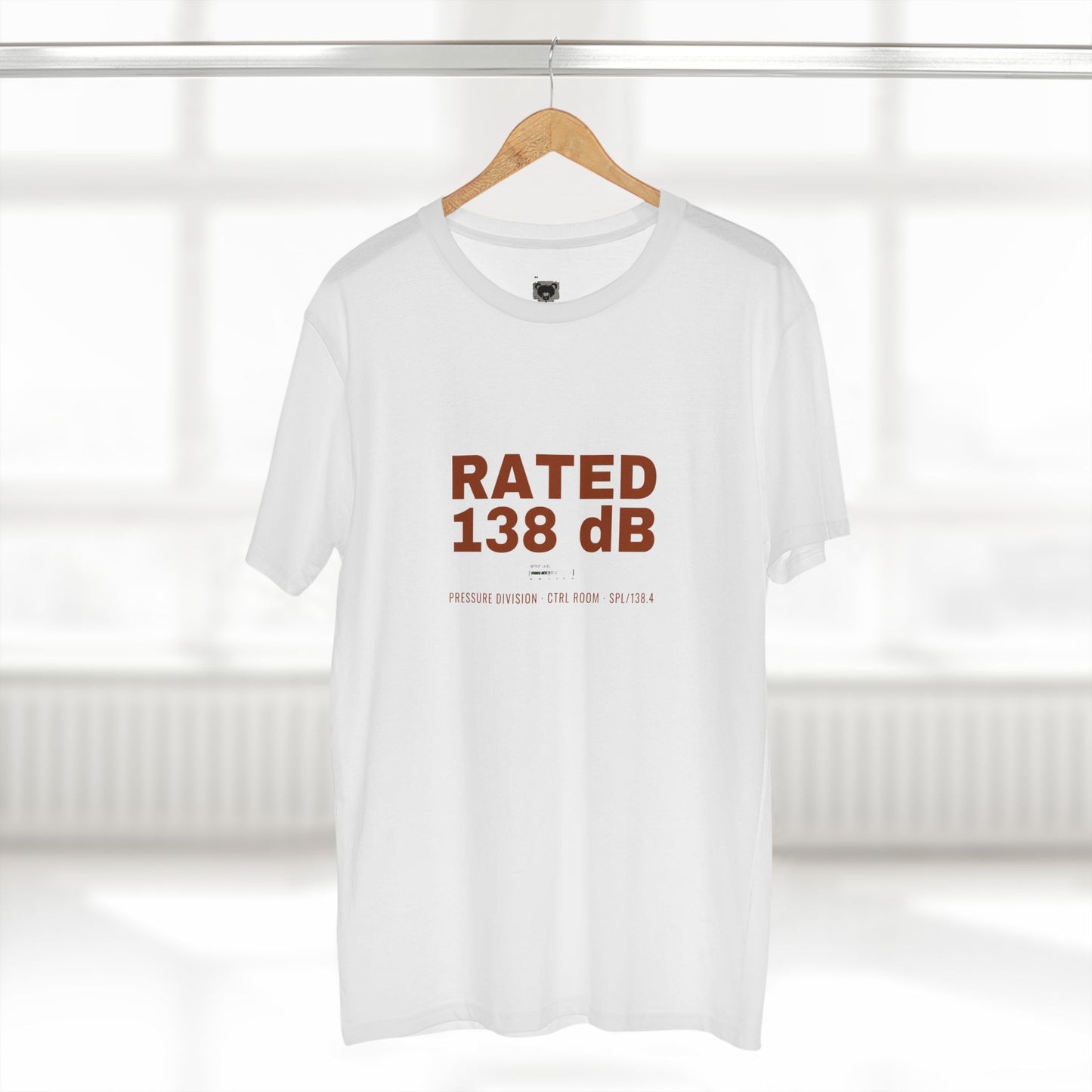 Rated 138 dB Adult Staple Tee
