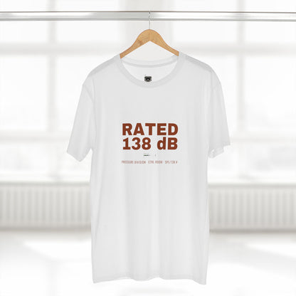Rated 138 dB Adult Staple Tee