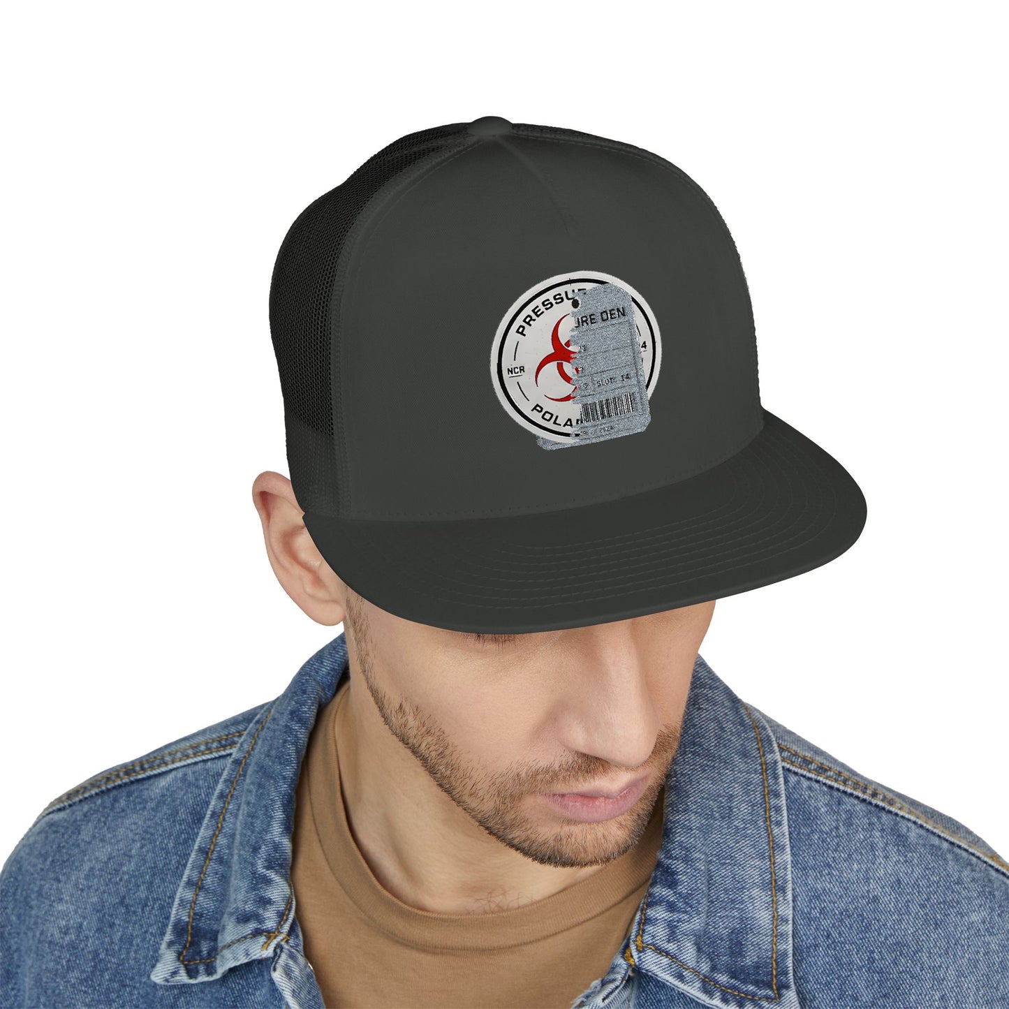 Graveyard Shift Runs Long 5 Panel Trucker Cap