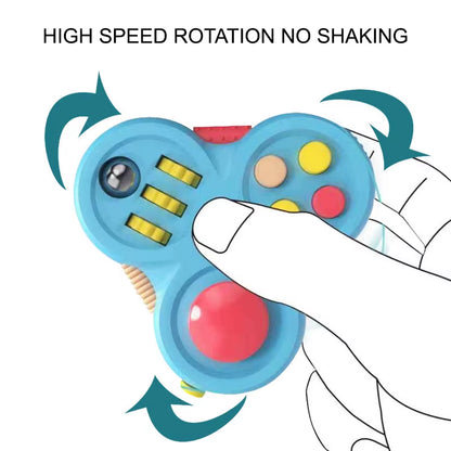 Rotating Magic Bean Fidget Toy - Stress Relief for Adults & Kids with Autism and ADHD