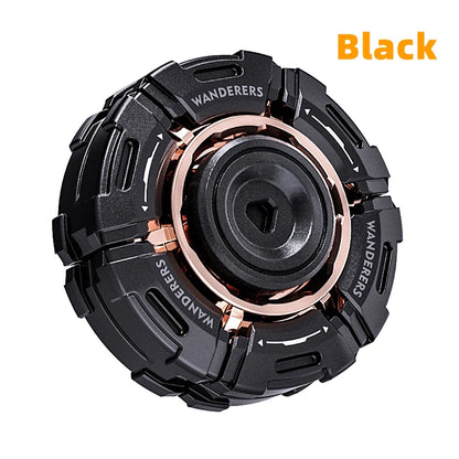 Diy Glowing Metal EDC Fidget Spinner for Adults Anxiety Relief ADHD Focus Tool Cool Gadgets Gifts for Men Women Kids Fidget Toy