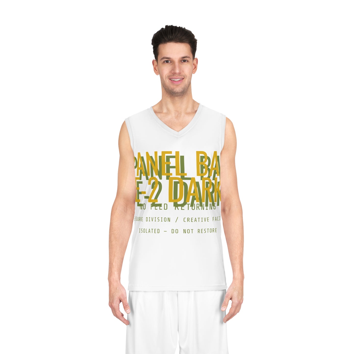 Panel Bay E-2 Dark Basketball Jersey