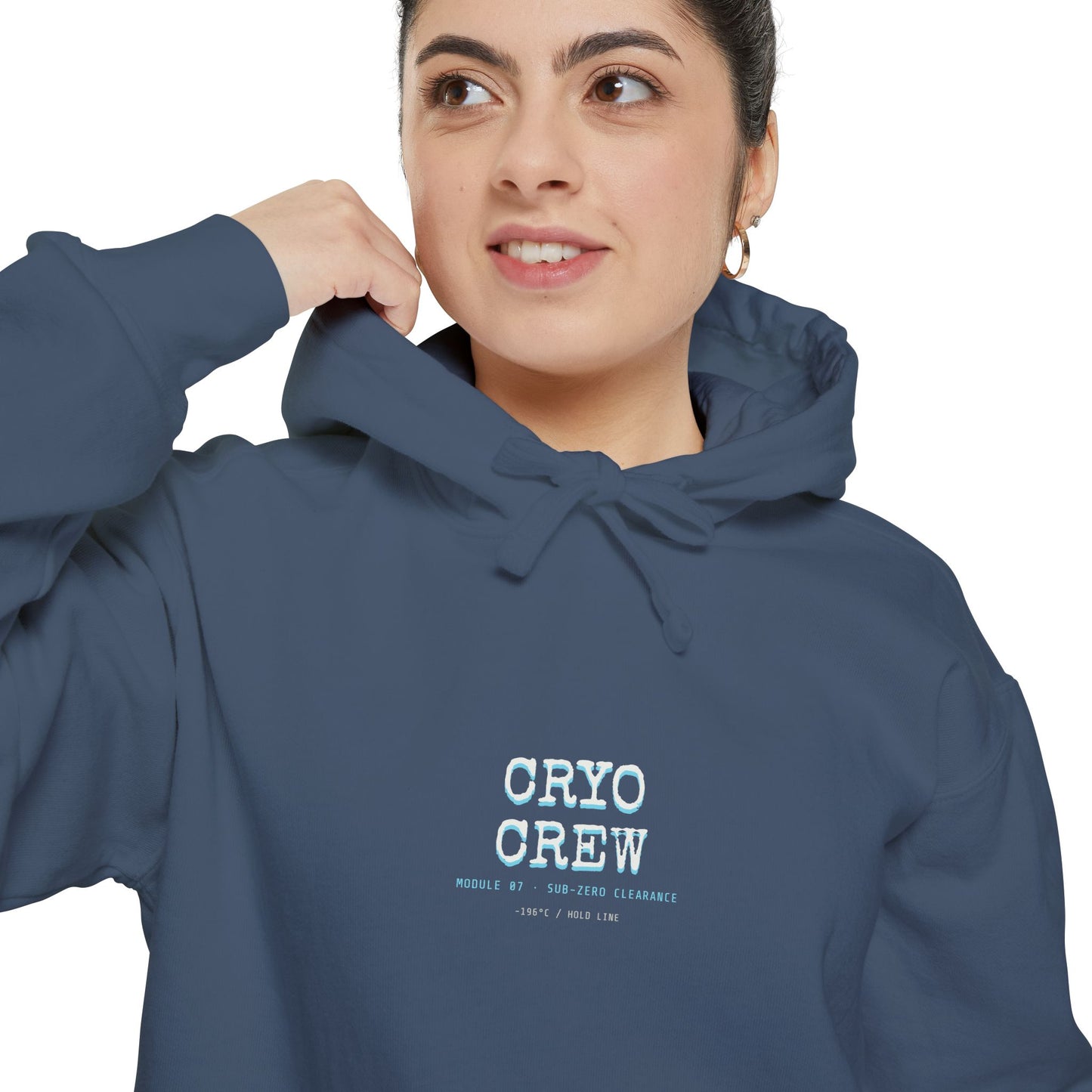 CRYO CREW / MODULE 07 Garment-Dyed Hoodie