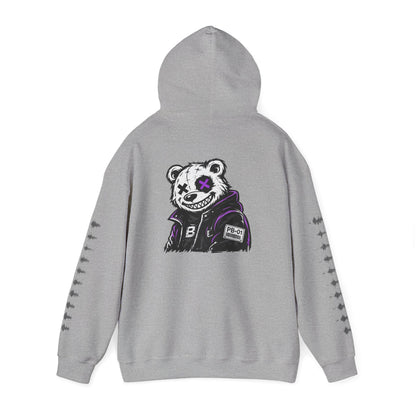 Hoodie — Cryo Bay 09 Runs Silent Graphic Hoodie with Teddy Skull Back Art