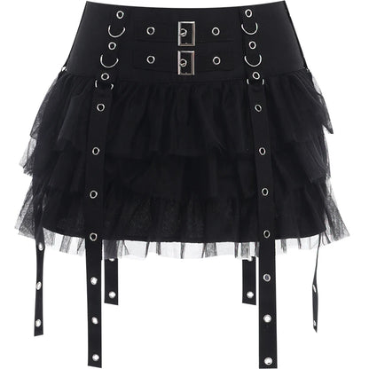 Y2K goth plaid pleated mini skirt for women, high-waisted summer streetwear, featuring kawaii harajuku aesthetic and trendy fashion style