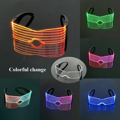 Glow in the Dark LED Sunglasses for Ultimate Nightclub and Rave Style