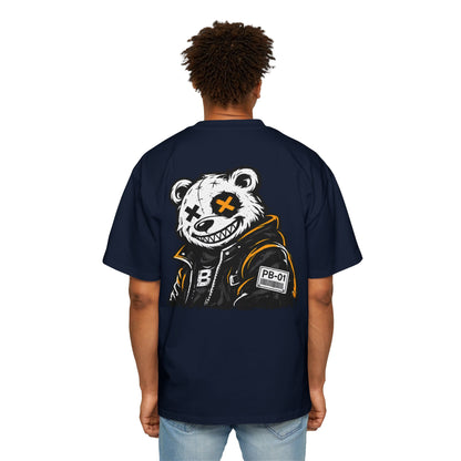NO SIGNAL RETURNS Men's Heavy Oversized Tee