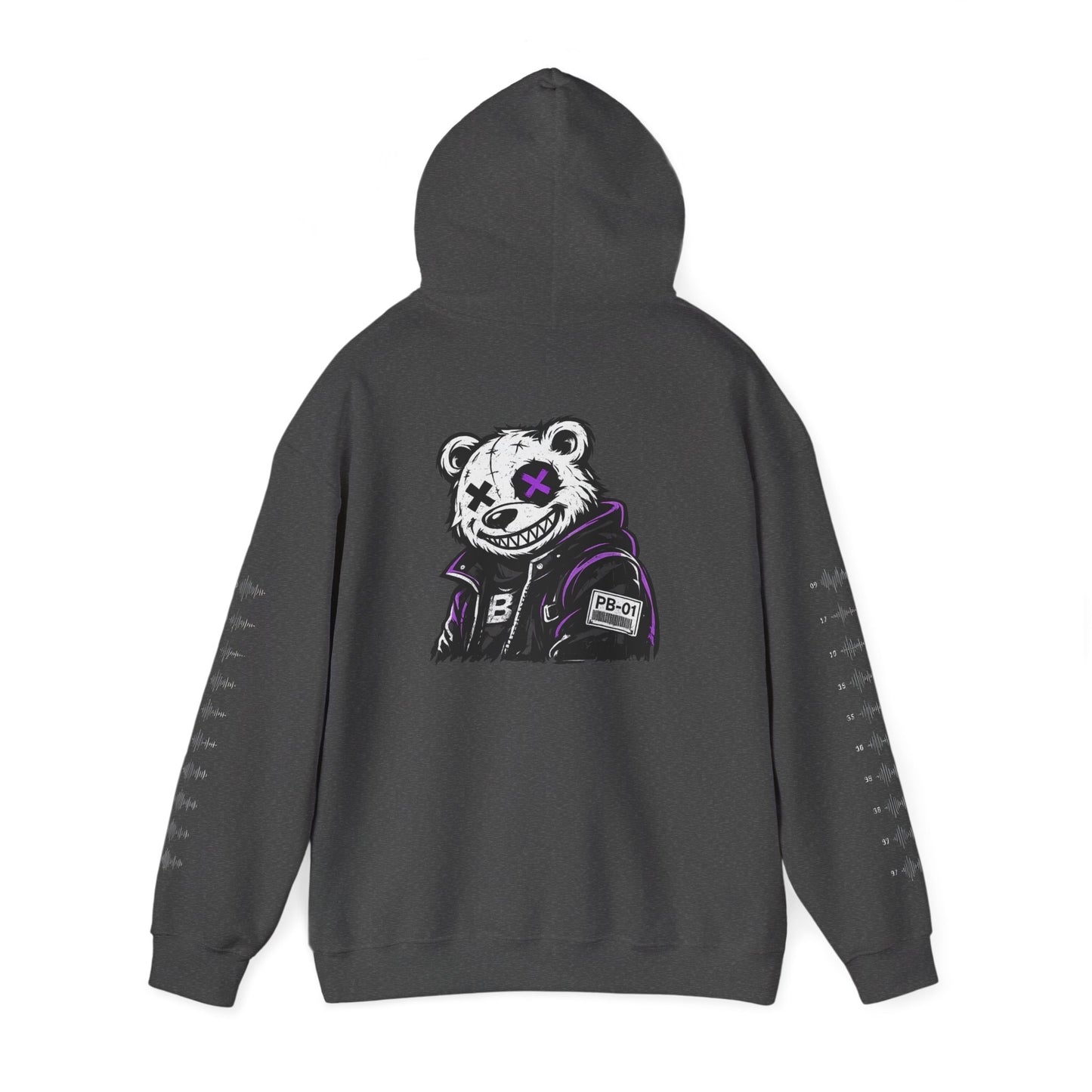 Hoodie — Cryo Bay 09 Runs Silent Graphic Hoodie with Teddy Skull Back Art