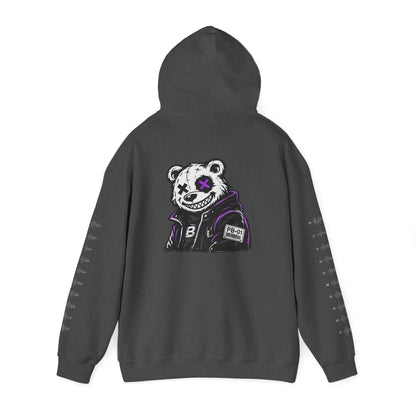 Hoodie — Cryo Bay 09 Runs Silent Graphic Hoodie with Teddy Skull Back Art