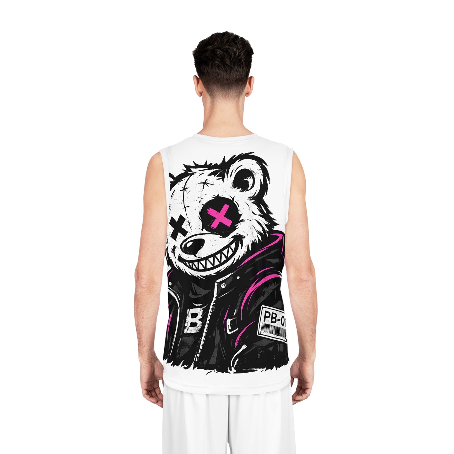 OFF SHIFT SIGNAL Basketball Jersey (AOP)