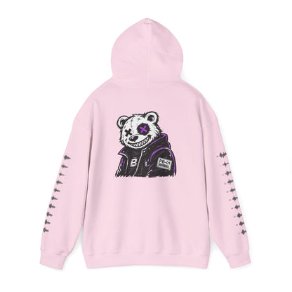 Hoodie — Cryo Bay 09 Runs Silent Graphic Hoodie with Teddy Skull Back Art