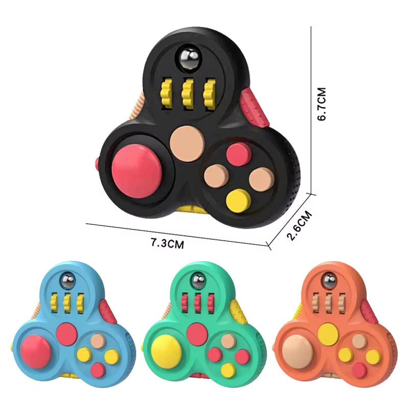 Rotating Magic Bean Fidget Toy - Stress Relief for Adults & Kids with Autism and ADHD