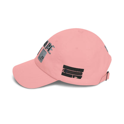 Pressure Retro Cassette Dad Cap — Vintage Tape Graphic Baseball Hat