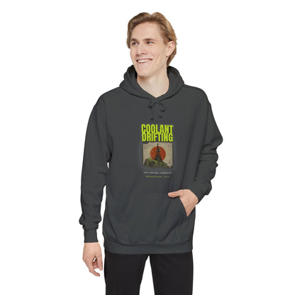 Coolant Drifting Unisex Garment-Dyed Hoodie
