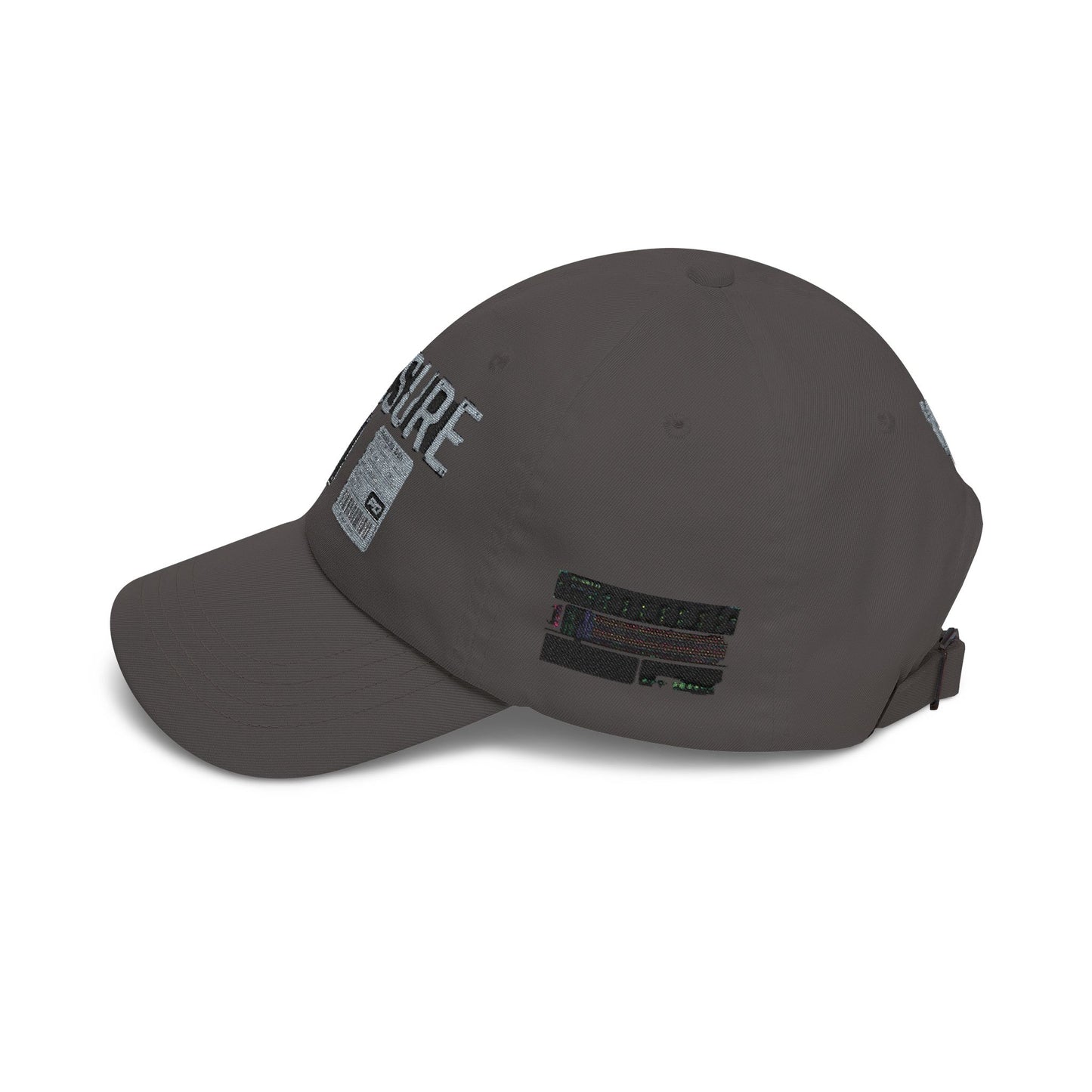 Pressure Retro Cassette Dad Cap — Vintage Tape Graphic Baseball Hat