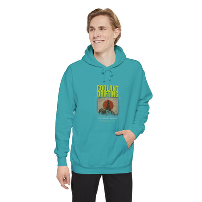 Coolant Drifting Unisex Garment-Dyed Hoodie