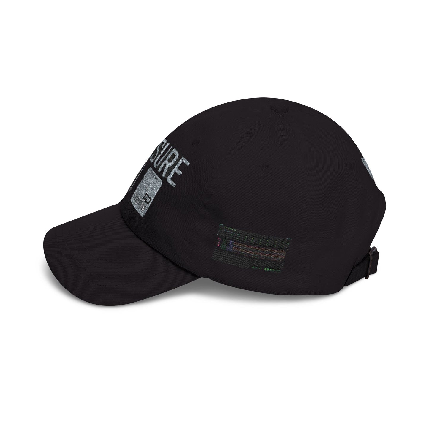 Pressure Retro Cassette Dad Cap — Vintage Tape Graphic Baseball Hat