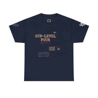 Bear Punk Graphic Tee — "SUB-LEVEL FOUR" Streetwear T‑Shirt