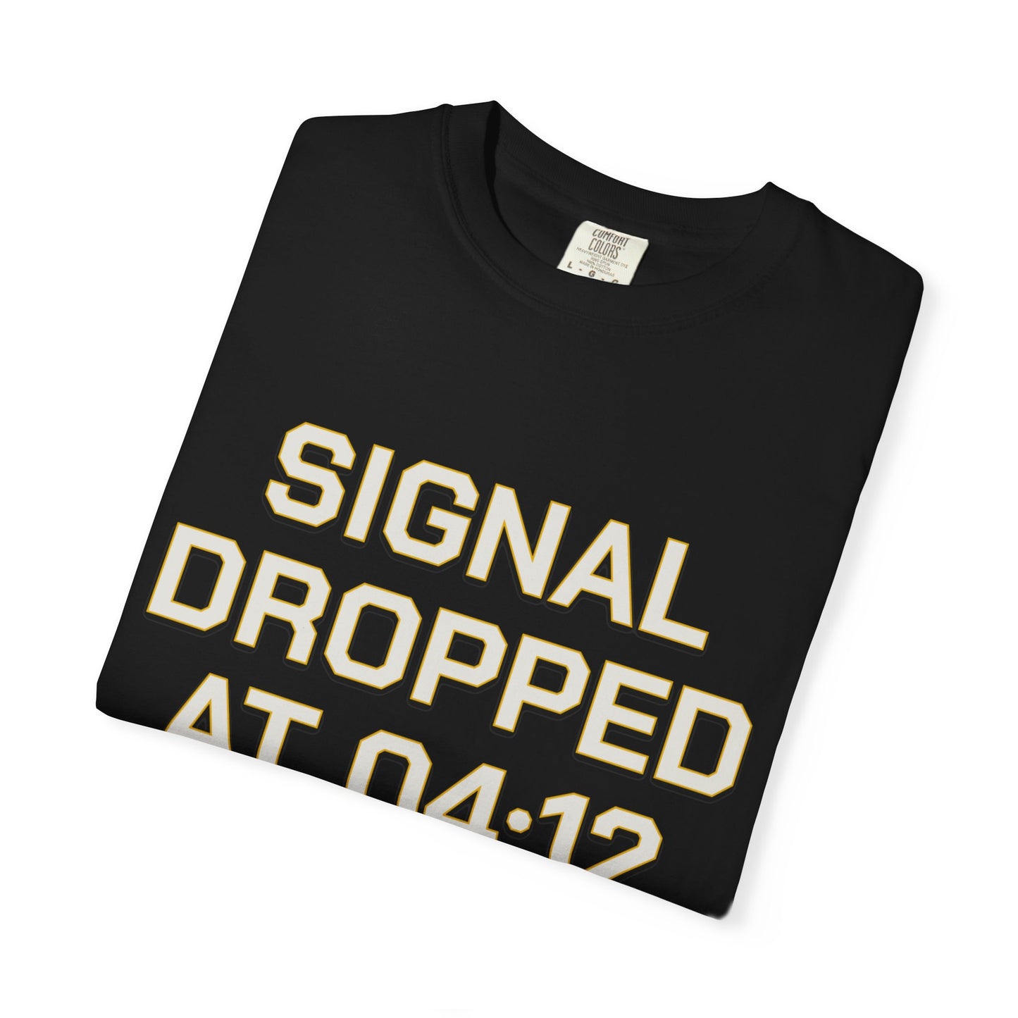 Streetwear T‑Shirt — "Signal Dropped at 04:12" Graphic Panda Tee