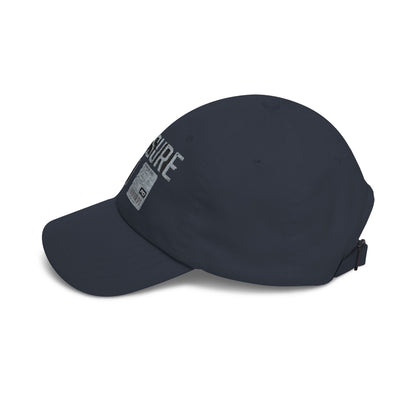 Pressure Retro Cassette Dad Cap — Vintage Tape Graphic Baseball Hat